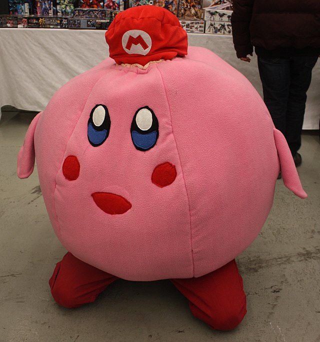 Kein Logo aber ein besonderes Cosplay von Kirb