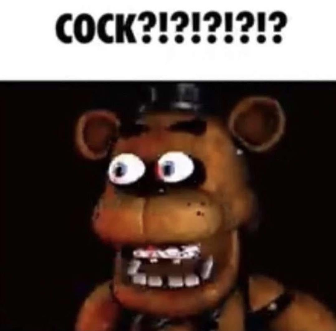 o cholera czy to Freddy Fazbear 