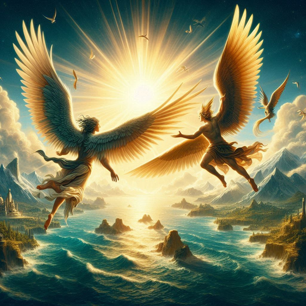 Daedalus and Icarus