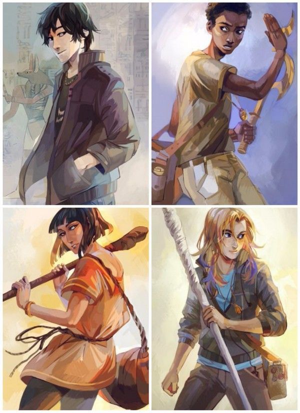 Kane Siblings Nico di Angelo and Zia Rashid