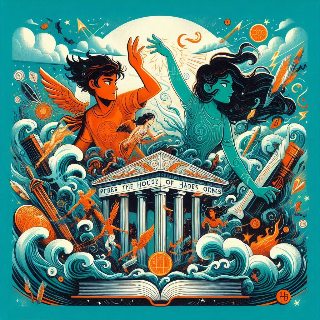 AI Cover from the Book The House of Hades