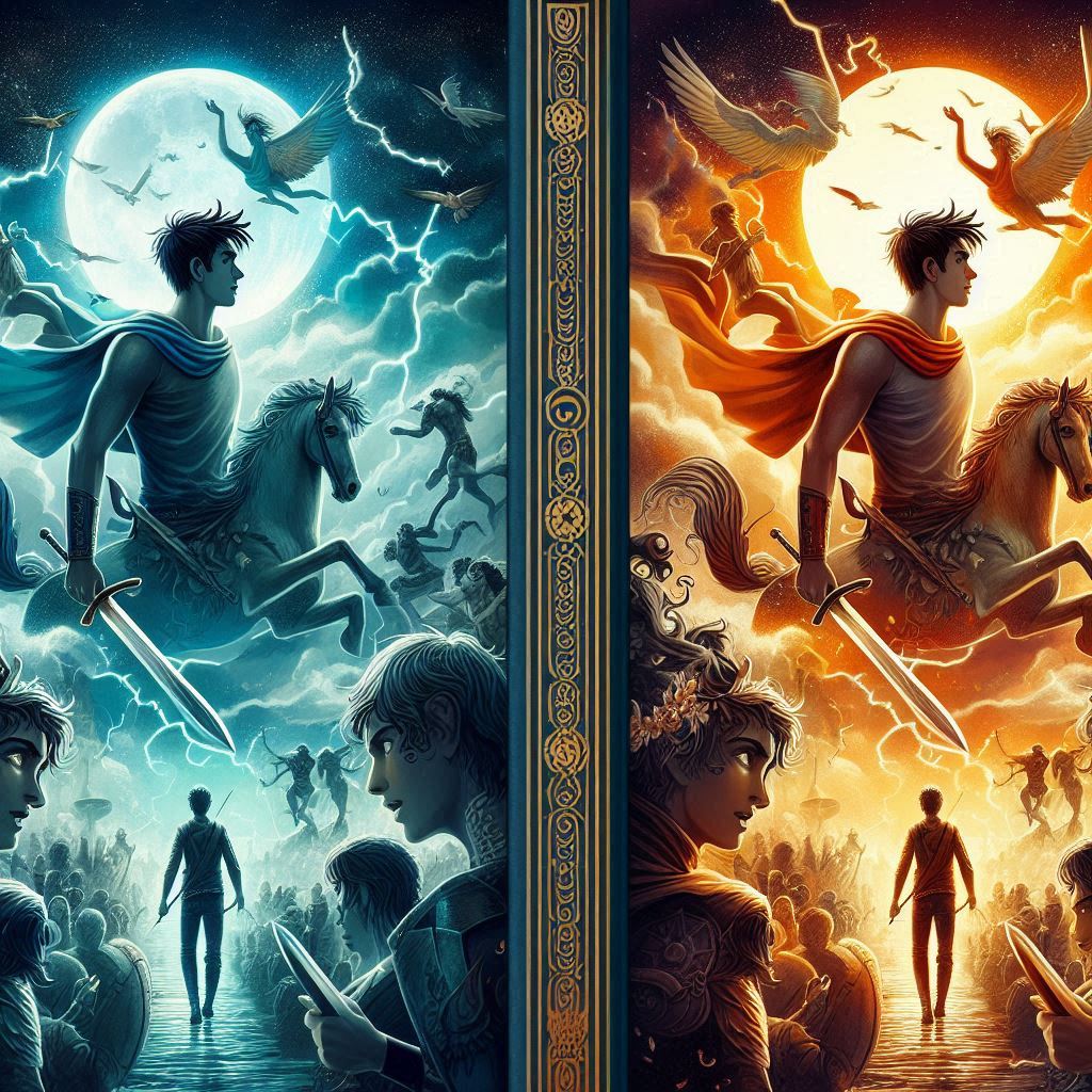 AI Cover from the Book The Lost Hero