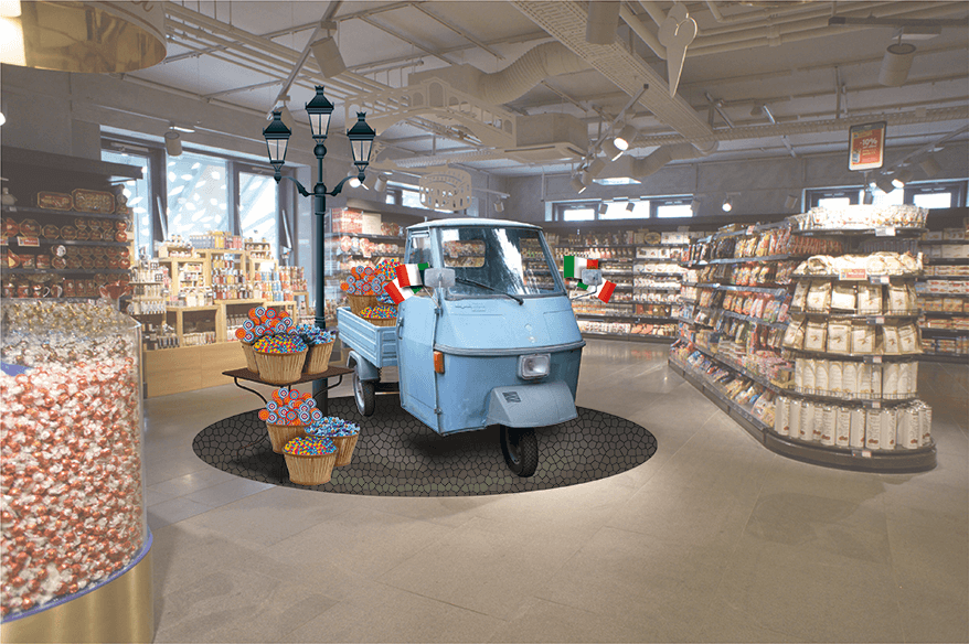 Merkur Wien Illustration