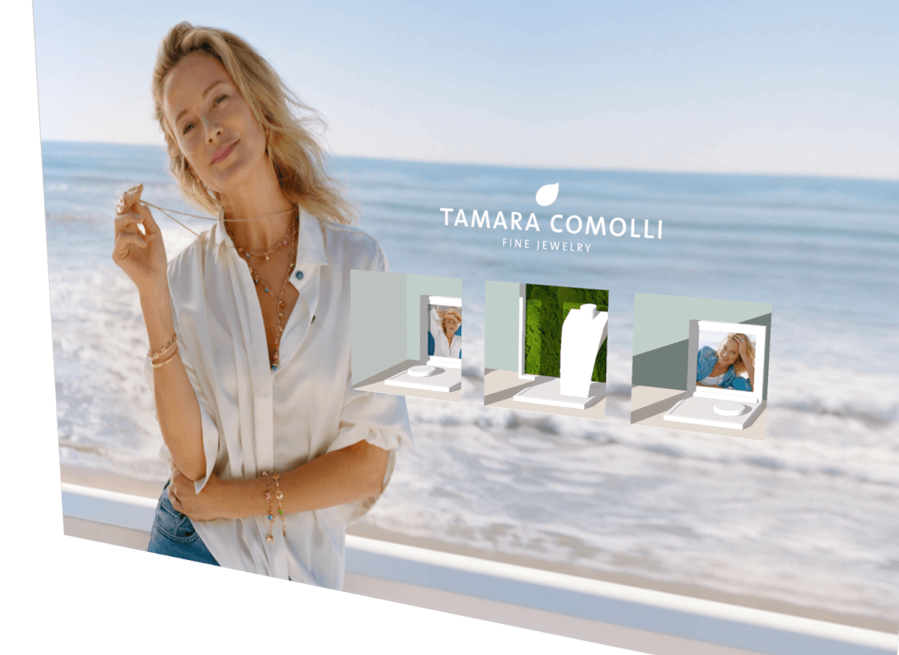 Schaufenster Illustration