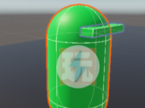 prototyp character von einem 3D-Platformer