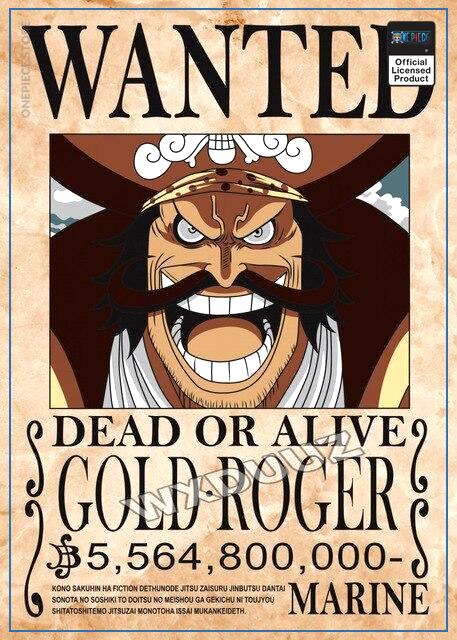 Bounty poster of Gol D. Roger