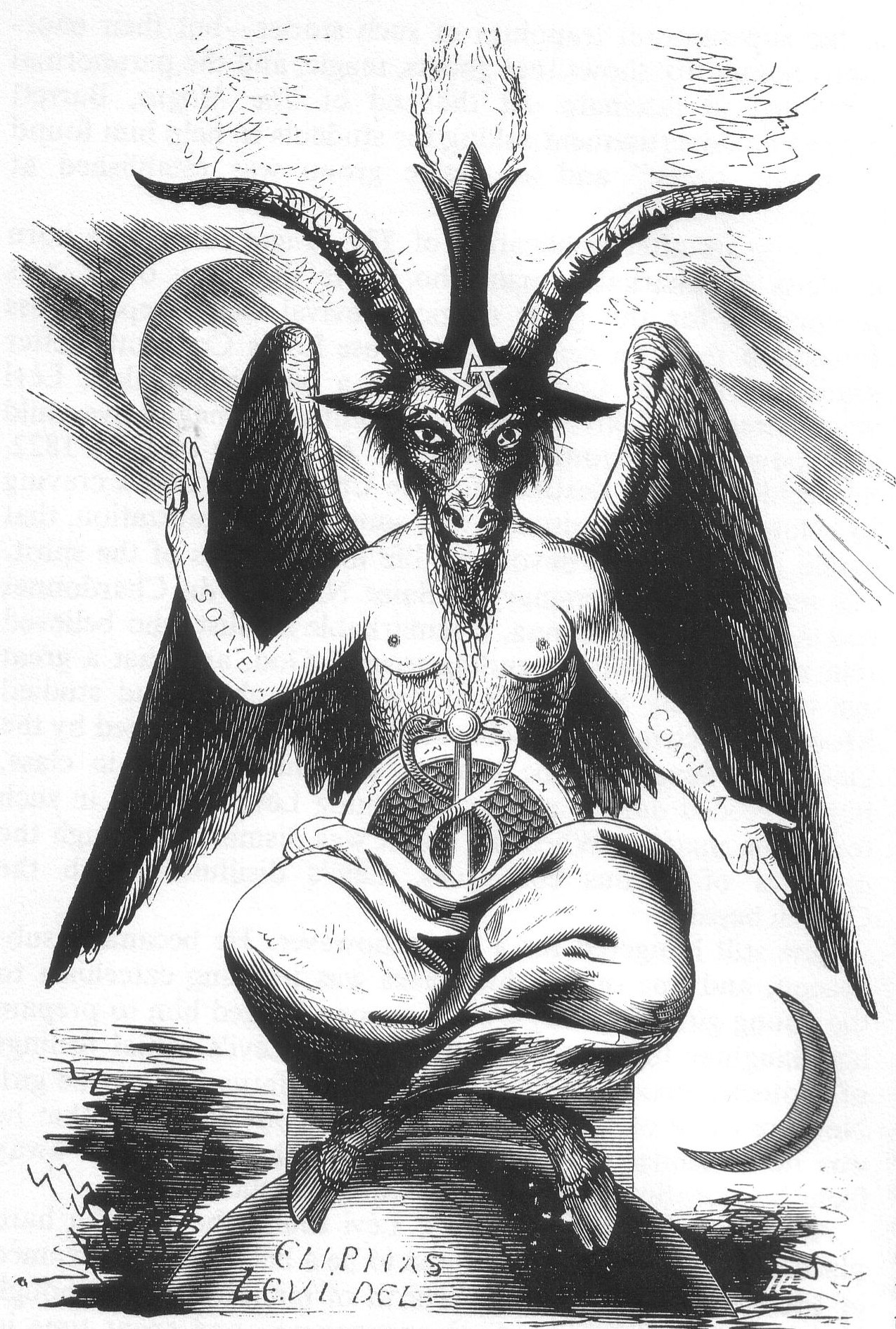 Baphomet von Éliphas Lévi